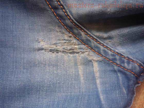 Мастер-класс: Реставрация джинсов - невозможное возможно