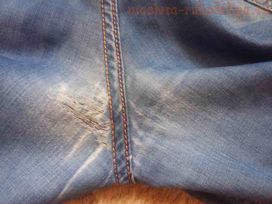 Мастер-класс: Реставрация джинсов - невозможное возможно