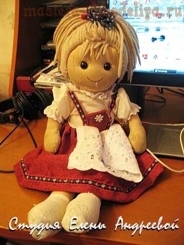Мастер-класс по шитью игрушек: Реставрация тряпичной куклы
