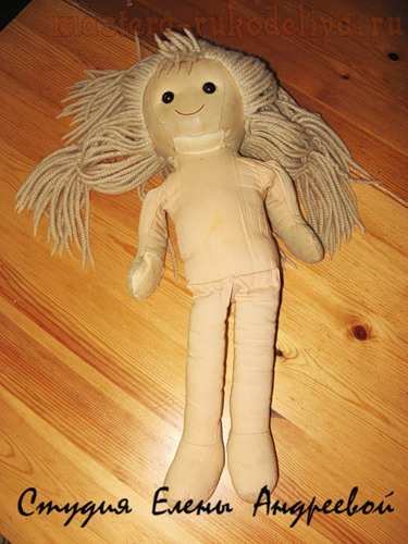 Мастер-класс по шитью игрушек: Реставрация тряпичной куклы