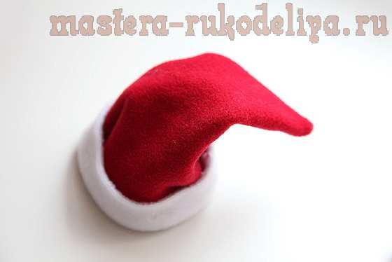 Мастер-класс по шитью для дома: Шапка Санта Клауса