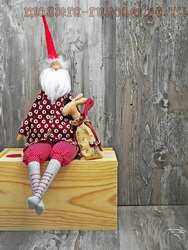 Мастер-класс по шитью игрушек: Старый добрый Санта Клаус