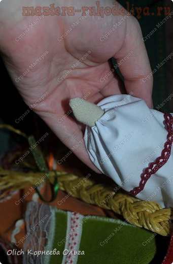 Мастер-класс по шитью игрушек: Традиционная народная кукла 