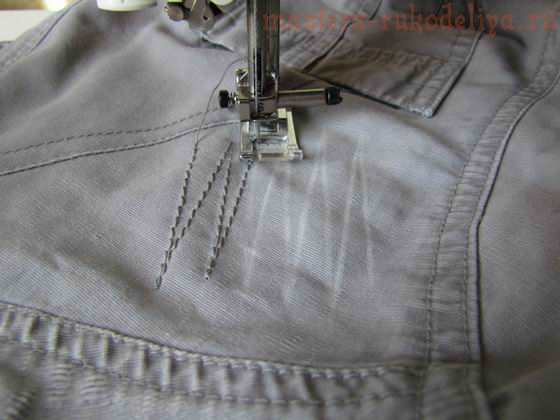 Мастер-класс по шитью: Реставрация куртки