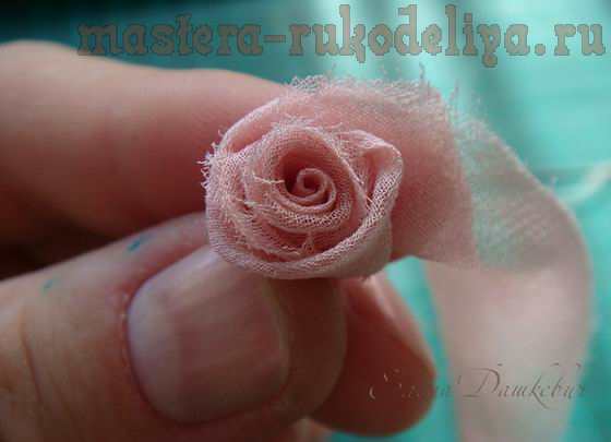Мастер-класс по скрапбукингу: Розы из ткани