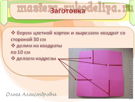 Мастер-класс по скрапбукингу: Корзиночка