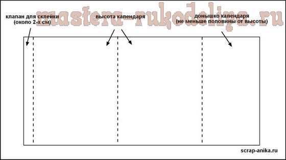 Мастер-класс по скрапбукингу: Вторая жизнь карманного календарика