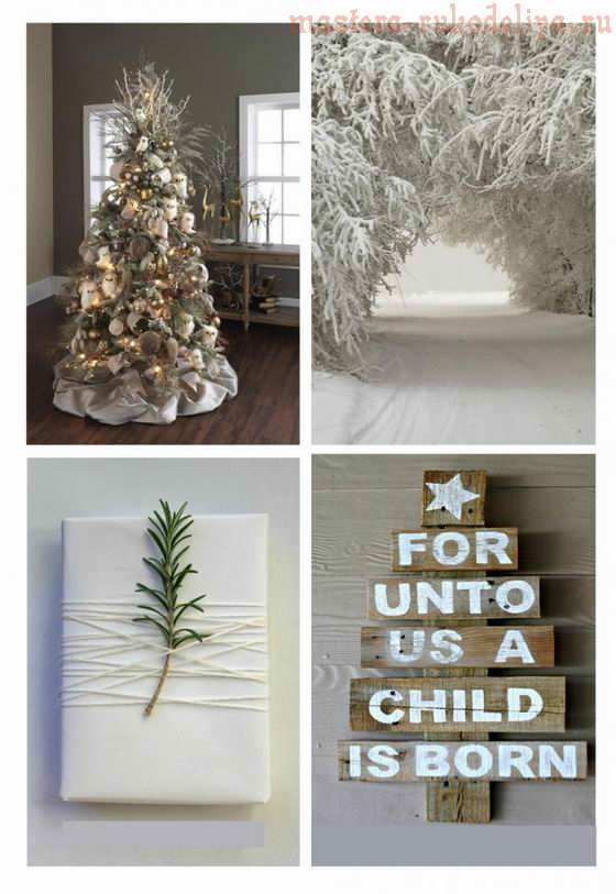 Белое Рождество: 50 сказочных идей для праздничного декора