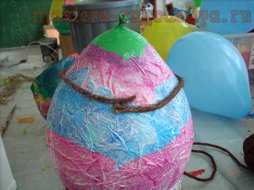 Мастер-класс: Светильник из воздушного шарика