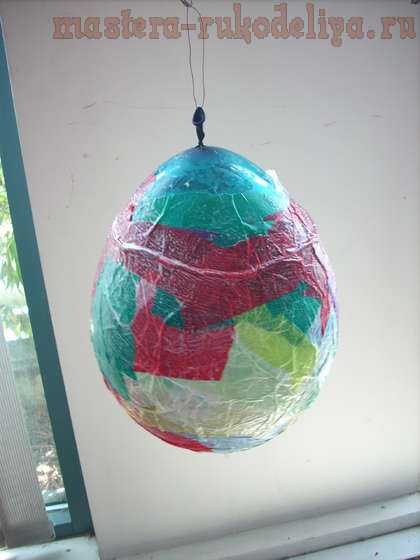 Мастер-класс: Светильник из воздушного шарика