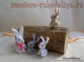 Мастер-класс по вязанию амигуруми: Кролик