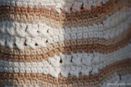 Вязание крючком: Песчаная сумка