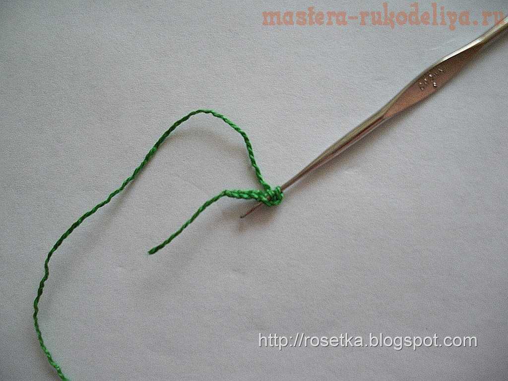 Мастер-класс по вязанию крючком: Розочки