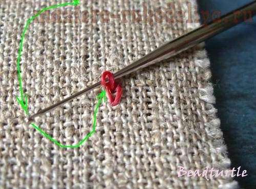 Мастер-класс: Бисерная вышивка обычным крючком для вязания