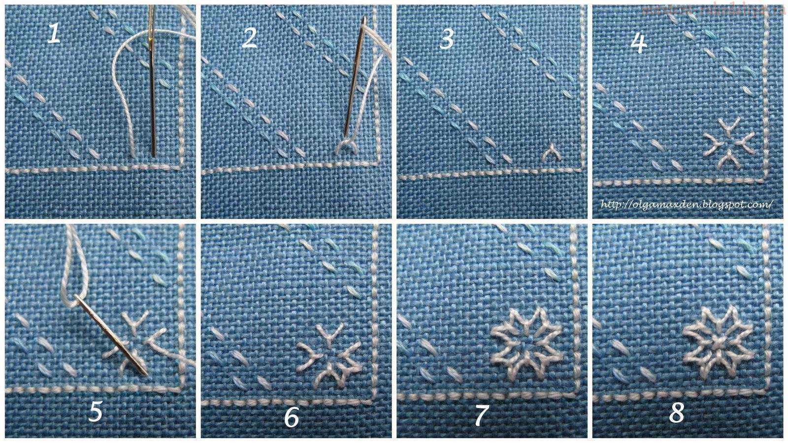 Схема для вышивки: Пятиклинка Зимний Петербург