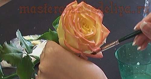 Мастер-класс по керамической флористике: Цветок розы