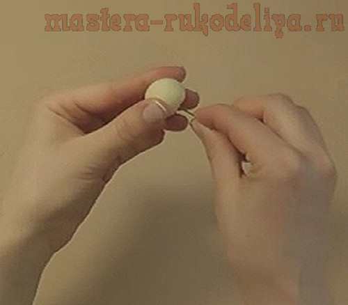 Мастер-класс по керамической флористике: Лесные орешки