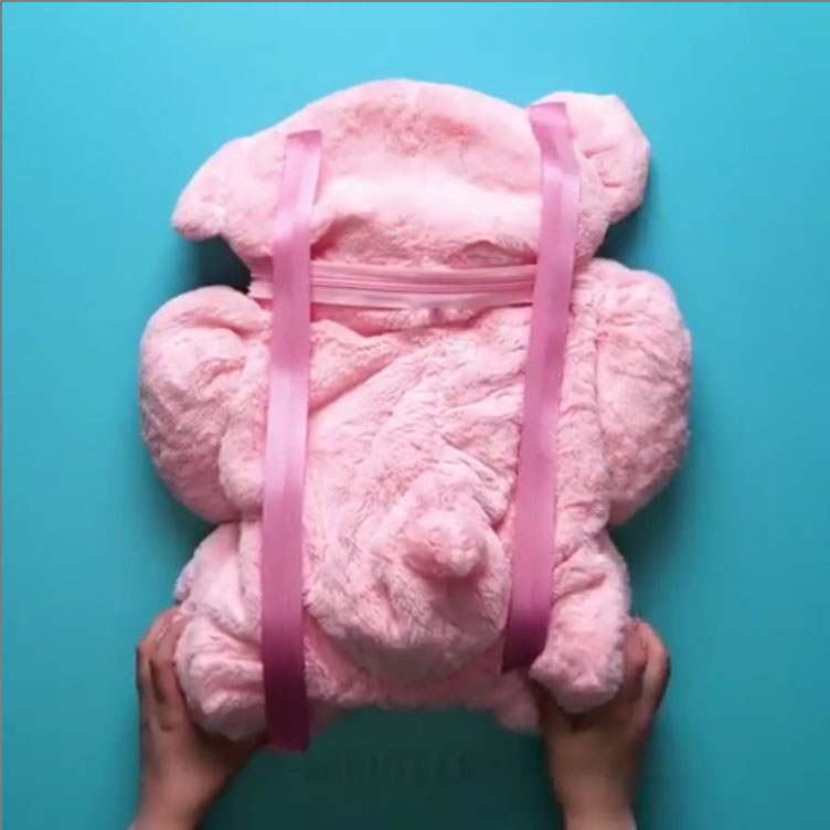 Рюкзак из медведя или вторая жизнь мягких игрушек
