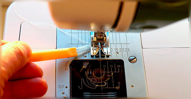 Чистка швейной машинки