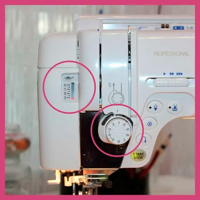 Регулировка швейной машинки для шитья кожи